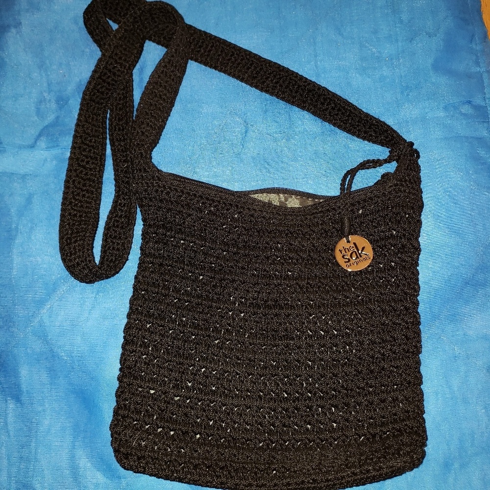 Sak crocheted crossbody